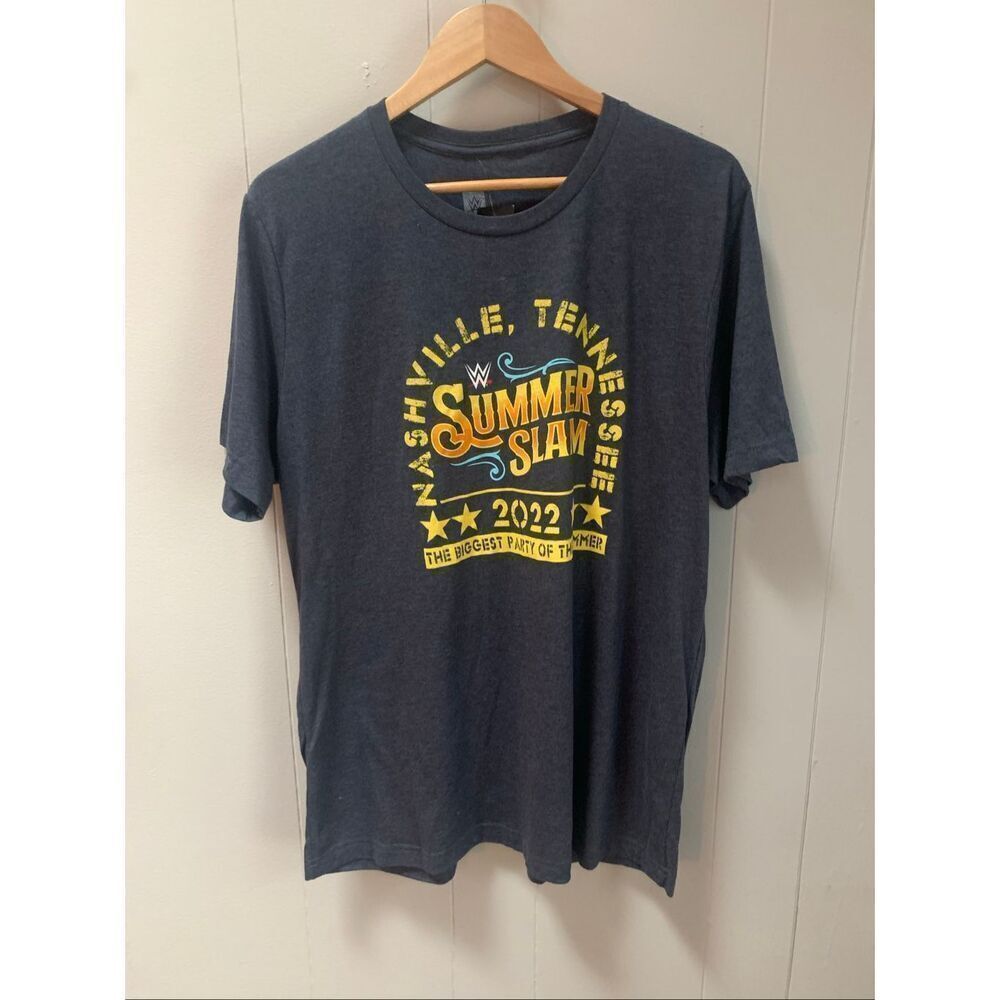 NWT WWE 2022 Summer Slam Nashville TN XL Tee Shirt